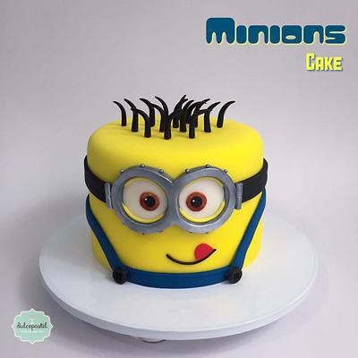 Torta Baby Minion Cake - Cake by Dulcepastel.com