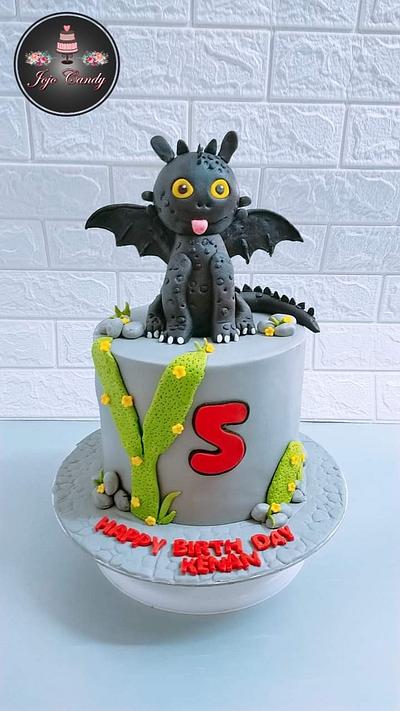 Toothless dragon cake - Cake by Jojo