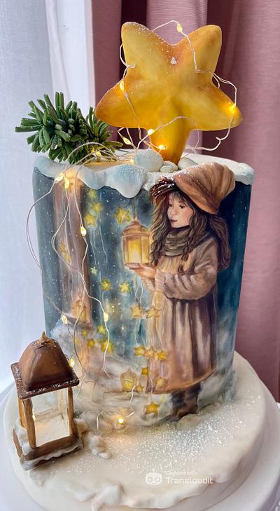 La Luce del Natale - Cake by Denise Camarlinghi