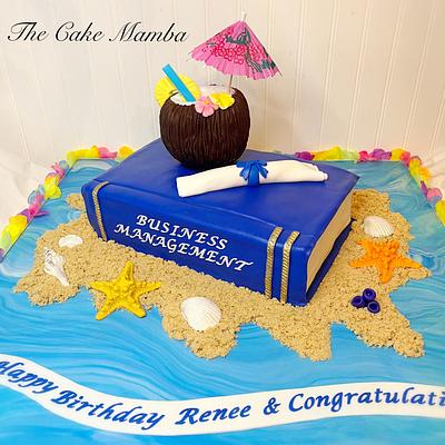 Graduation cake - Cake by The Cake Mamba