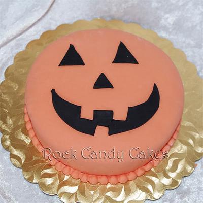 Jack-o-Lantern - Cake by Rock Candy Cakes
