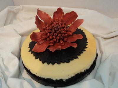 White chocolate raspberry cheesecake - Cake by Goreti