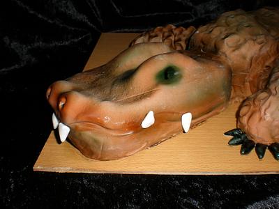 Crocodile  - Cake by Sugarart Cakes