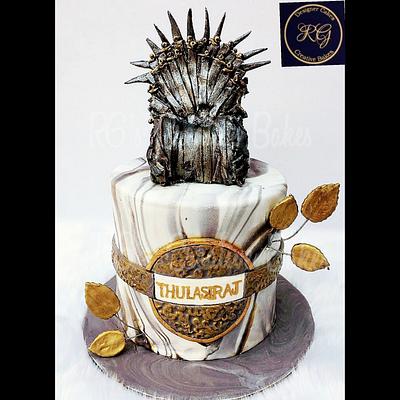 Game of thrones cake - Cake by Radha's Bespoke Bakes 