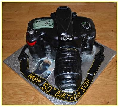 Nikon Camera - Cake by Hadiyah Malik