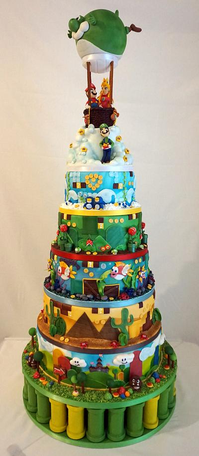 Super Mario World Weding Cake - Cake by Kuchenkiste 