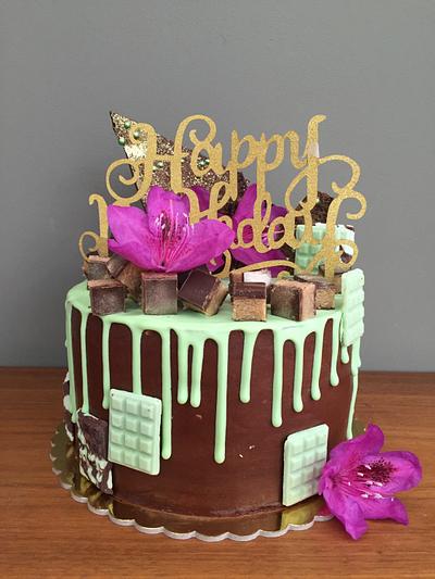 Mint&chocolate cake - Cake by Petra_Kostylkova