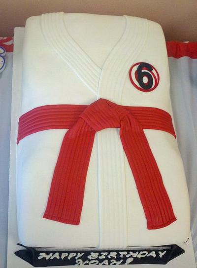 Karate Robe - Cake by Terri Coleman