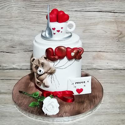 My mother's birthday cake - Cake by Desislava Tonkova