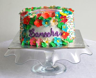 Colorful Dora the explorer theme cake !! - Cake by Ashel sandeep