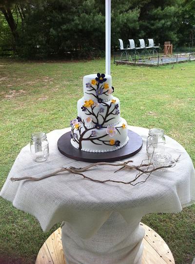 Wedding cake  - Cake by Woodcakes