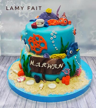 Nemo cake - Cake by Randa Elrawy