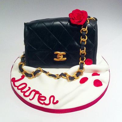 Chanel Handbag Cake - Cake by Claire Lawrence