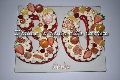 Red Velvet cream tarte - Cake by Daria Albanese