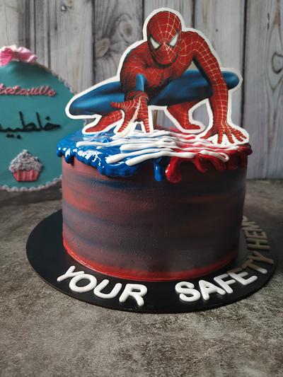 Spiderman cake  - Cake by Ratatouille