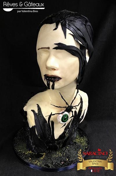 Lady Spider - Creepy World Collaboration - Cake by Rêves et Gâteaux