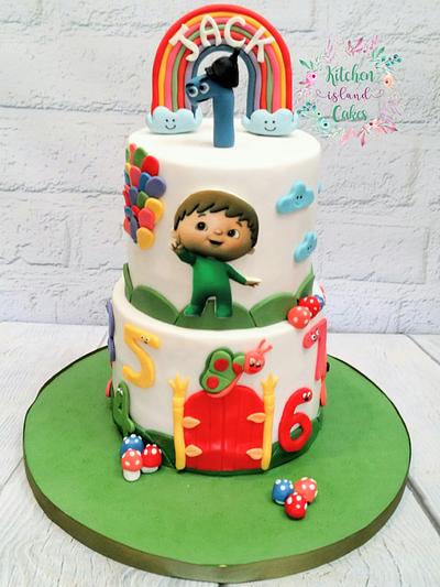 Charlie & The Numbers - Cake by Kitchen Island Cakes