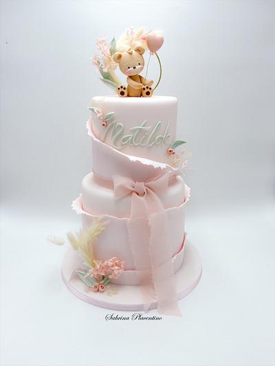 Teddy bear cake - Cake by Sabrina Placentino