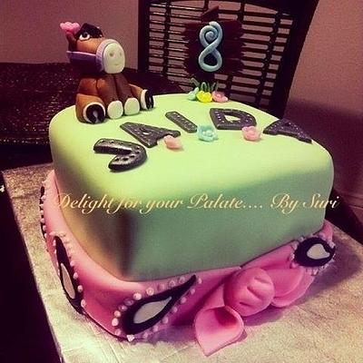 little pony cake  - Cake by Delight for your Palate by Suri