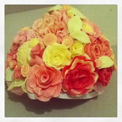 Mother's Day bouquet x - Cake by Tootsiedootsie1
