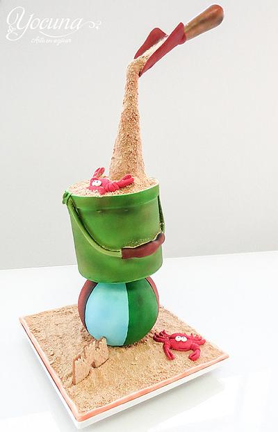 Tarta en Gravedad - Cake in gravity - Cake by Yolanda Cueto - Yocuna Floral Artist