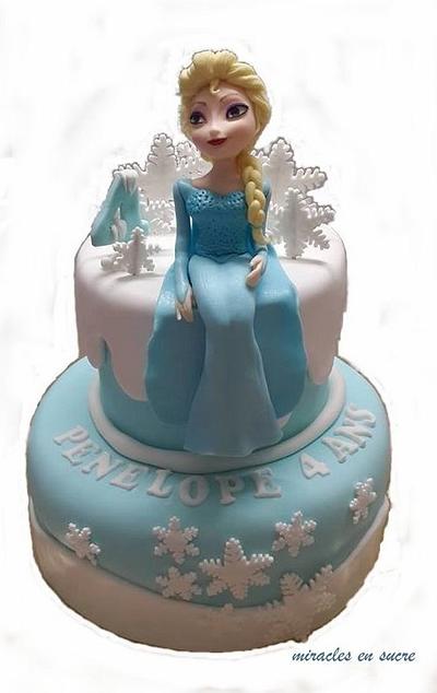 Elsa cake  - Cake by miracles_ensucre