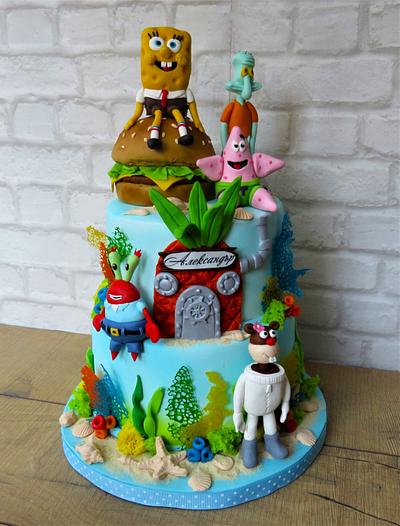 Sponge Bob - Cake by Nora Yoncheva