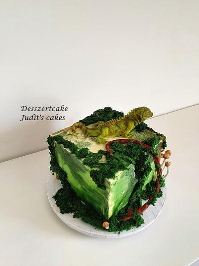 Iguana cake - Cake by Judit