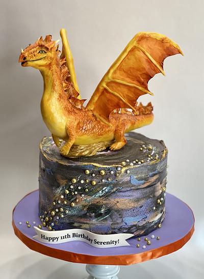 Wings of Fire  - Cake by Artistic Cake Designs 
