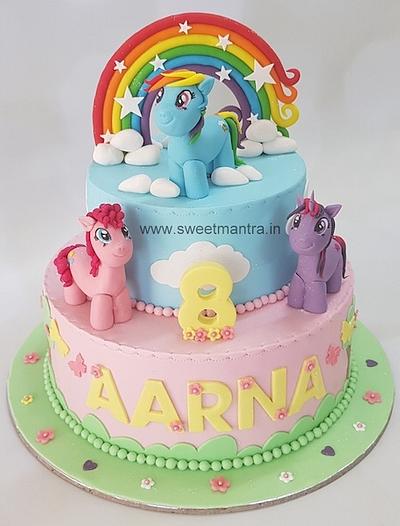 My little pony theme cake - Cake by Sweet Mantra Homemade Customized Cakes Pune