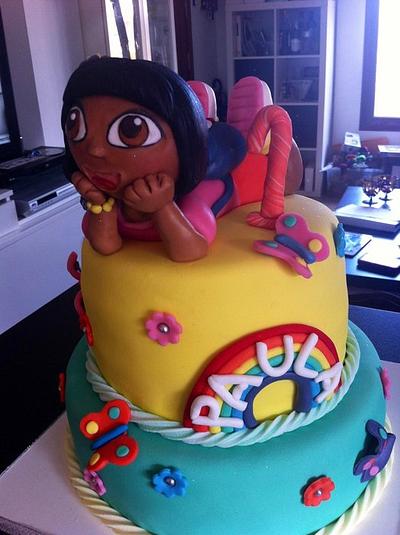 Dora the Explorer  - Cake by Sabrina1975