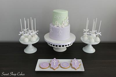 Confirmation Dessert Table - Cake by Sweet Shop Cakes