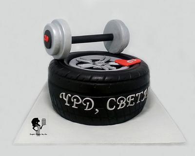 MICHELIN Pilot Super Sport - Cake by Antonia Lazarova