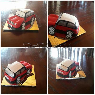 Mini Cooper - Cake by Tasneem Latif (That Takes the Cake)