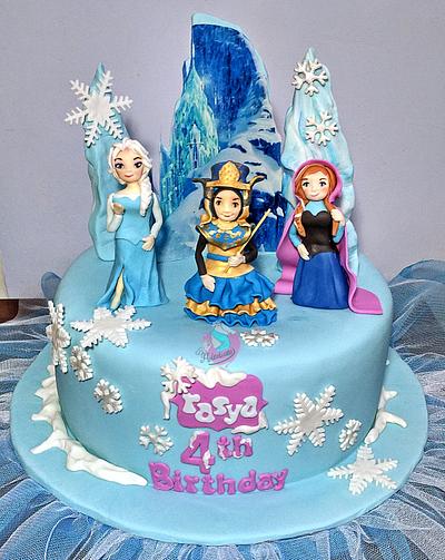 Frozen Cake ft JFC Kid - Cake by Adenlicious