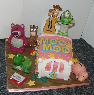 Toy Story 2 Girls bedroom cake  - Cake by Krazy Kupcakes 