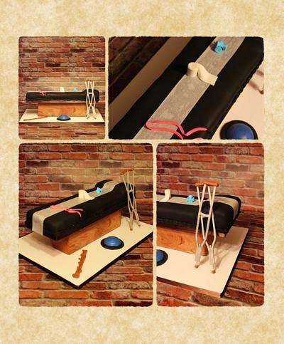 Physical Therapy table  - Cake by Teresa Frye
