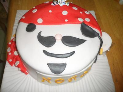 Pirate Birthday cake - Cake by JudeCreations