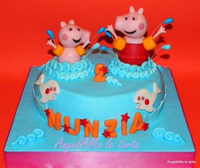 pig in the sea - Cake by AngelaMa Le Torte