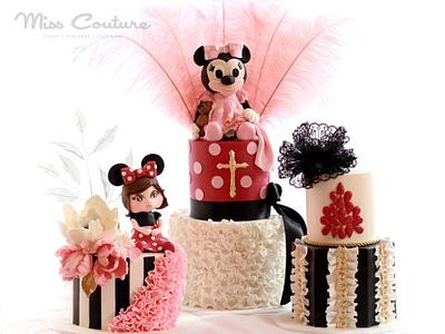 Vintage Ruffles - A Minnie Mouse Collection~  - Cake by misscouture