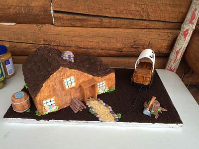 Little House on the Prairie - Cake by Sweet Art Cakes