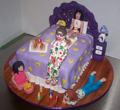 Sleepover Cake - Cake by Ladybug9
