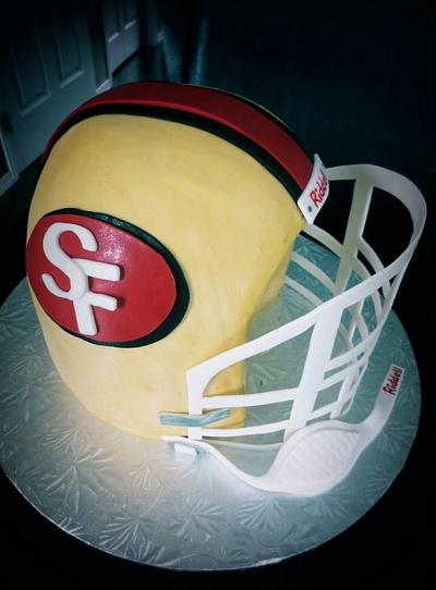 San Francisco 49ers Cake - Cake by The Cakery 