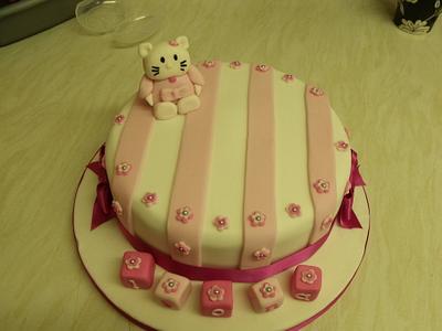 hello kitty cake - Cake by zoe