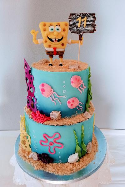 Spongebob  - Cake by alenascakes