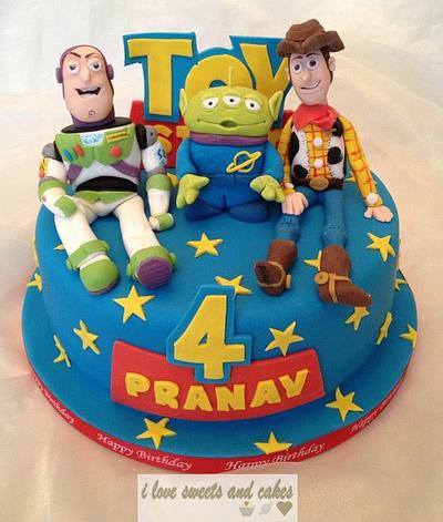 Toy Story cake  - Cake by Vicki Graham