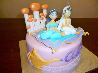 Jasmine and Aladdin - Cake by Colori di Zucchero