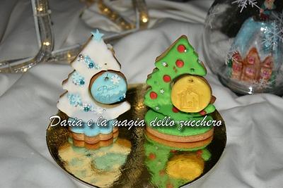 3d Christmas tree cookie - Cake by Daria Albanese