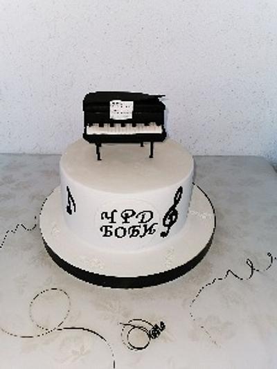 Торта с пиано  - Cake by CakeBI9
