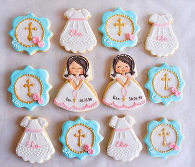 Baptism cookies - Cake by TortIva